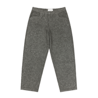 DIME BAGGY DENIM PANTS ELECTRIC CHARCOAL