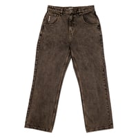 HODDLE ROUTINE STRAIGHT CUT JEAN BROWN