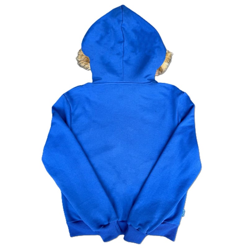 fuckthisindustry 8CUBE FUR ZIP-UP HOODIE