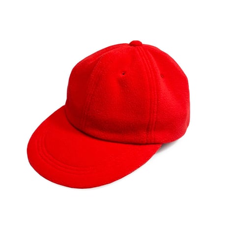 PROV CONTRAST FLEECE CAP RED/BLACK