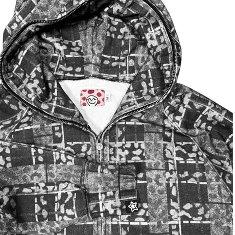 STAR TEAM LEOPARD FULL ZIP BLACK