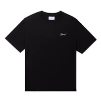 GRAND COLLECTION SCRIPT TEE BLACK