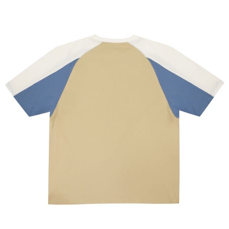 YARDSALE STARLITE TEE BEIGE/BLUE/WHITE