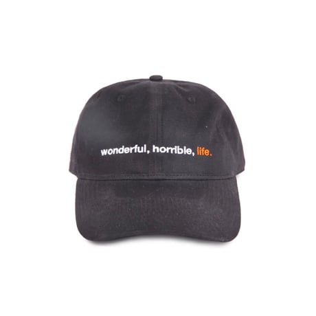 STINGWATER WONDERFUL HORRIBLE LIFE HAT BLACK