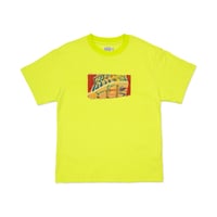 HODDLE PARK TEE FLURO YELLOW