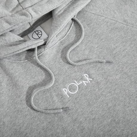 POLAR DEFAULT HOODIE HEATHER GREY
