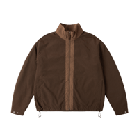 DIME TWO TONE WINDBREAKER BROWN