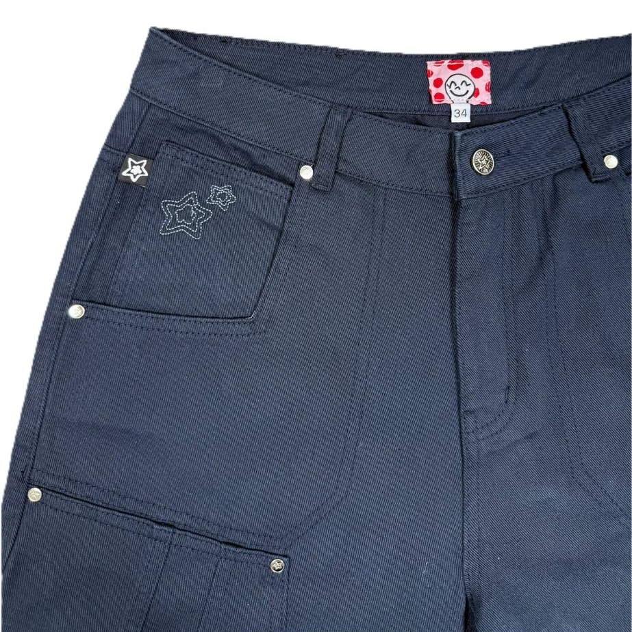 パンツ STARTEAM DOUBLE KNEE SEAM JEAN SHORTS STARTEAM DOUBLE KNEE SEAM JEAN SHORTS NAVY | PR