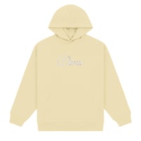 DIME CURSIVE HOODIE CLOUD CREAM