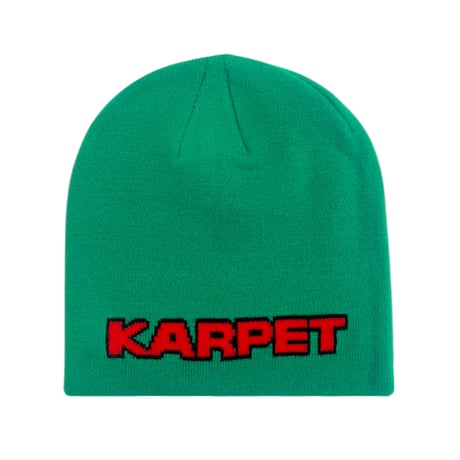 CARPET COMPANY LION BEANIE GREEN