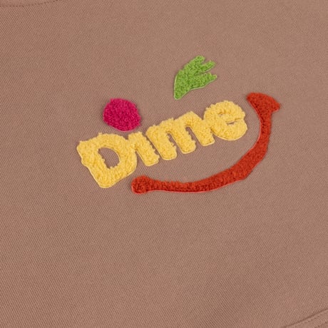 DIME WINKY HOODIE SEPIA