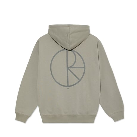 POLAR SKATE CO. STROKE LOGO DAVE HOODIE VETIVER