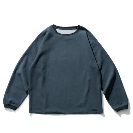 LIDAIRPEAKS DF CREWNECK SLATE/ASH GREY