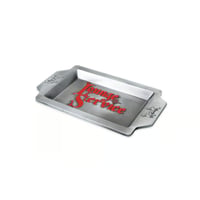 PASSPORT LOUNGE SERVICE COIN TRAY ANTIQUE SILVER