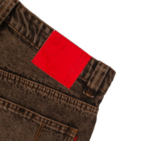 HODDLE ROUTINE STRAIGHT CUT JEAN BROWN