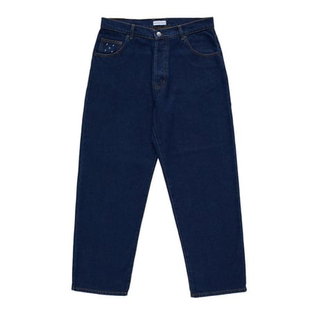 POP TRADING COMPANY DRS DENIM PANTS RINSED DENIM