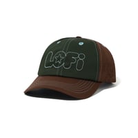 LO-FI IDEAS 6 PANEL CAP WALNUT/SEAWEED