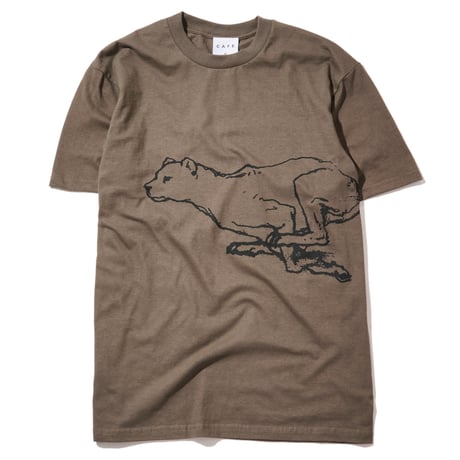 SKATEBOARD CAFE CATCH ME IF YOU CAN TEE COFFEE