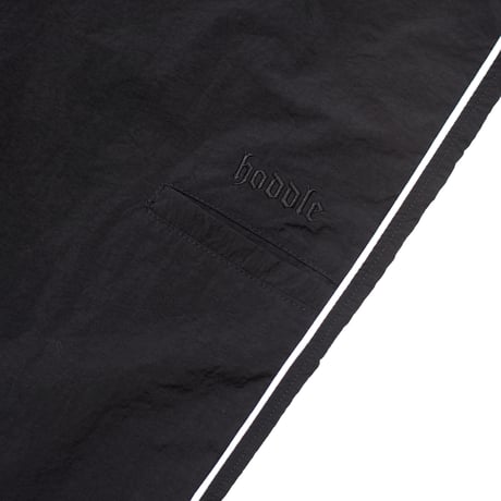 HODDLE NYLON BERMUDA SHORTS BLACK