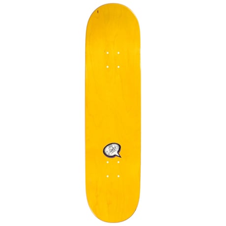 VIOLET STRAIGHT UP, S VIOLET SKATEBOARDS DECK WHITE