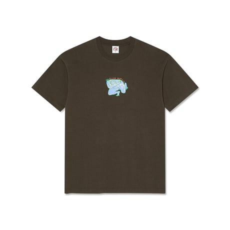 POLAR SHY BOW TEE BROWN