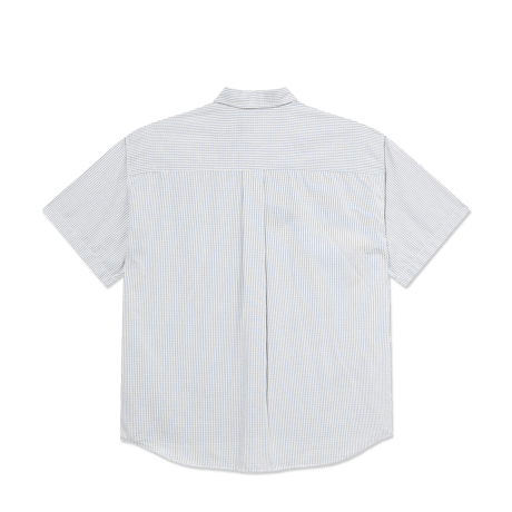 POLAR SKATE CO. MITCH SHIRT BLUE CHECK