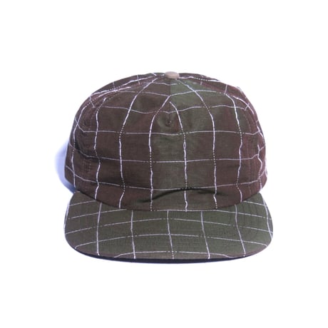 THHEME GREEN SILK 5 PANEL CAP