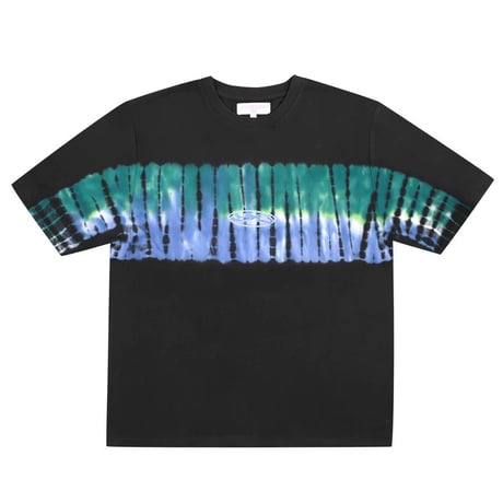 YARDSALE TIE DYE TEE BLACK