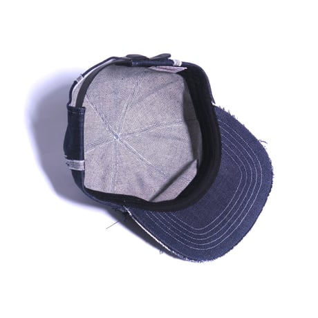 THHEME BLUE DENIM 6 PANEL CAP
