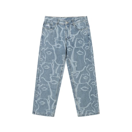 HELAS DIEUX GRECS LEANS PANTS LIGHT BLUE