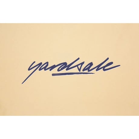 YARDSALE SCRIPT TEE YELLOW