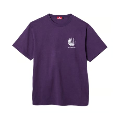 HELLRAZOR CRACKED CORE LOGO SHIRT GRAPE