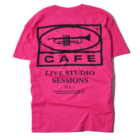 SKATEBOARD CAFE 45 TEE PINK
