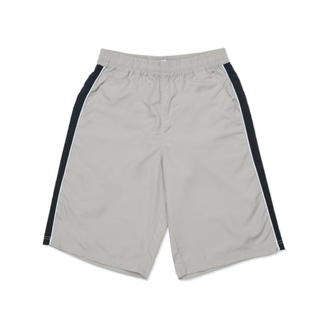 HODDLE NYLON BERMUDA SHORTS GREY