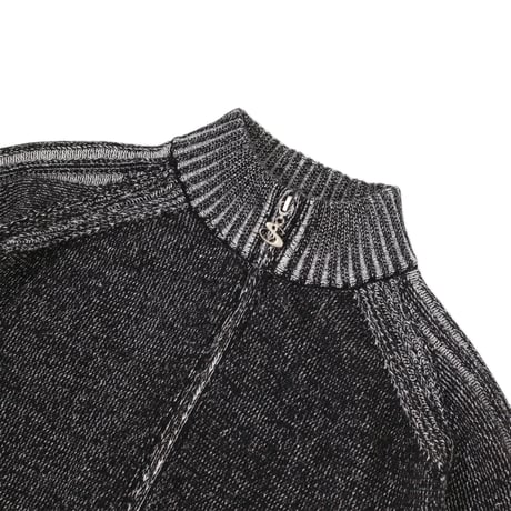 YARDSALE HEATHERED PHANTASY FULL ZIP BLACK