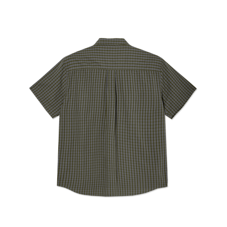POLAR SKATE CO. MITCH SHIRT BLACK / GREEN