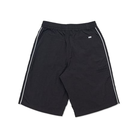 HODDLE NYLON BERMUDA SHORTS BLACK