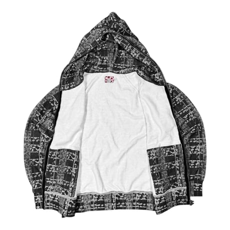 STAR TEAM LEOPARD FULL ZIP BLACK
