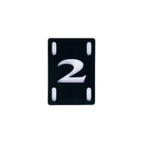 2 RISER PADS RISER PADS BLACK