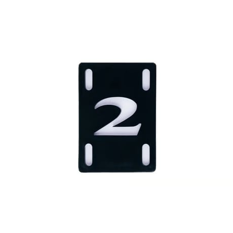 2 RISER PADS RISER PADS BLACK