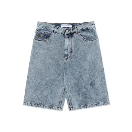 POLAR SKATE CO. BIG BOY SHORTS HEAVY WASHED BLUE