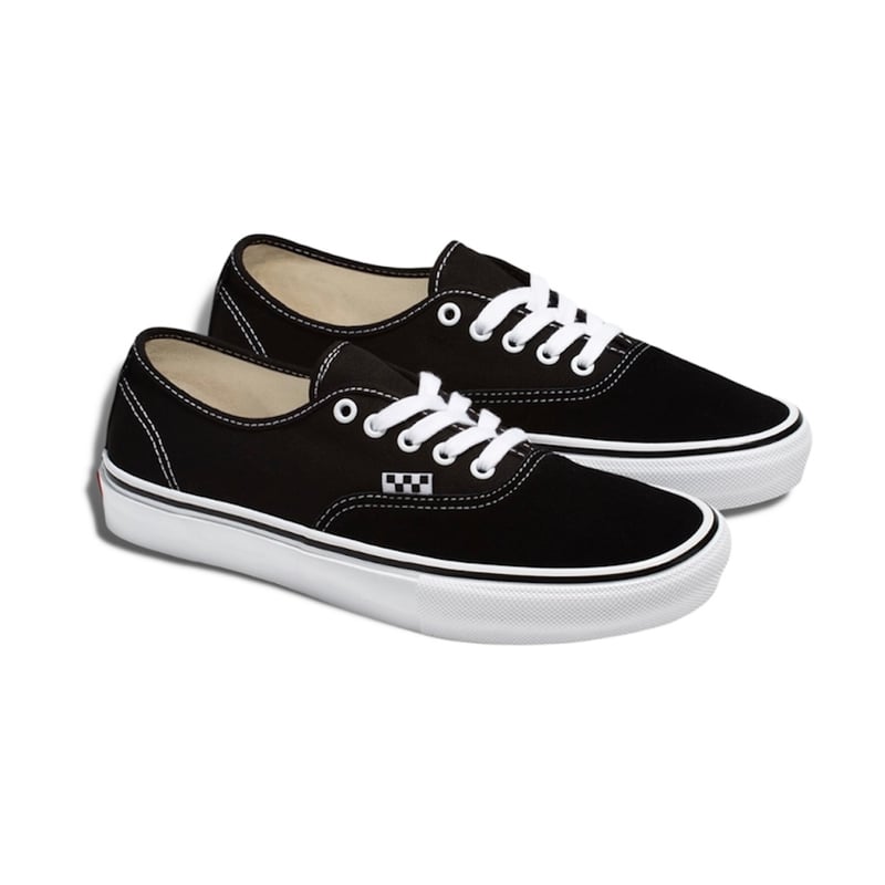 VANS SKATE CLASSICS AUTHENTIC BLACK/WHITE | PRO