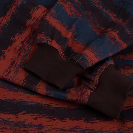 DIME BRUSHSTROKE LONGSLEEVE SHIRT BORDEAUX