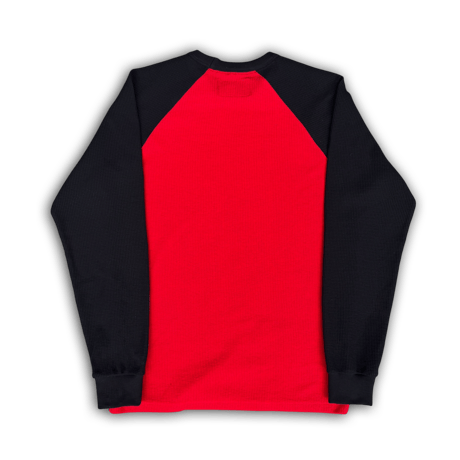 FUCK THIS INDUSTRY RAGLAN THERMAL RED