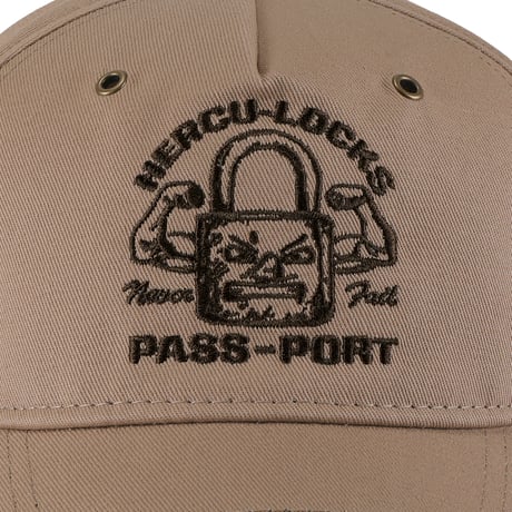 PASSPORT HERCU LOCKS PACKERS CAP TAN