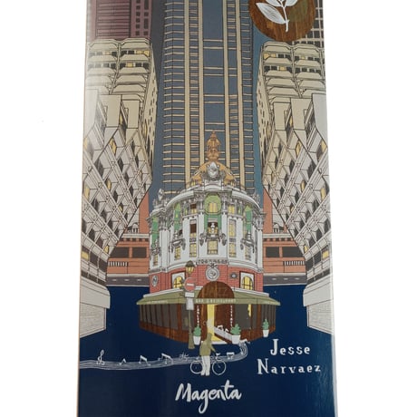 MAGENTA JESSE NARVAEZ CITY JAZZ BOARD 8.125