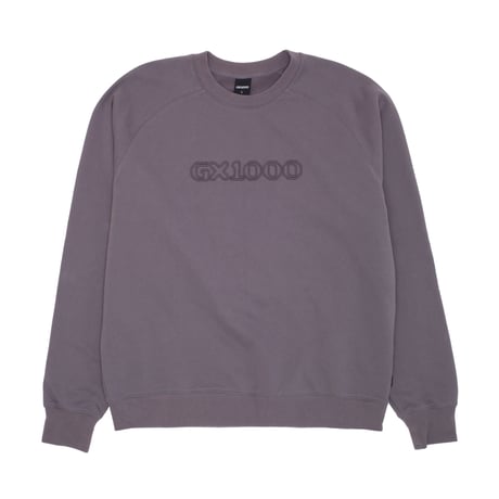 GX1000 OG LOGO CREWNECK CHARCOAL