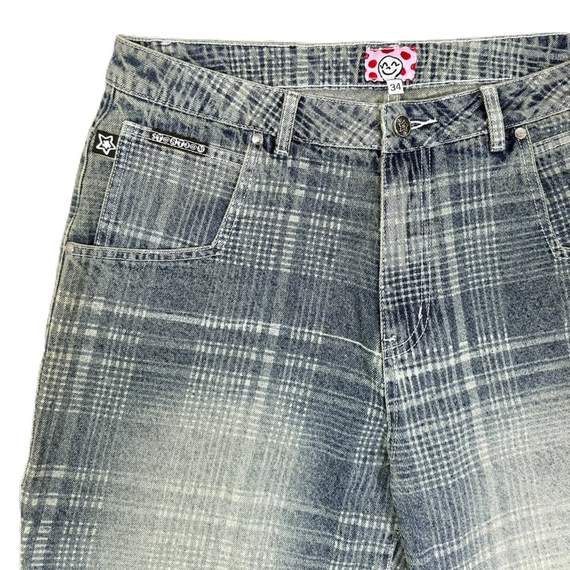 パンツ starteam denim STARTEAM PLAID STAR JEANS BLUE | PROV ONLINE STORE