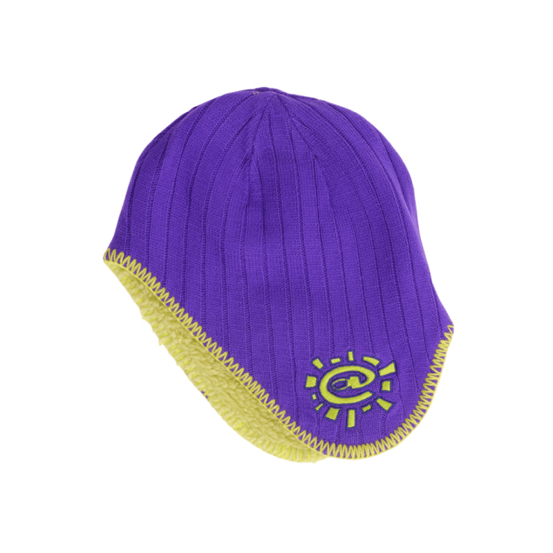 帽子 always Ear Flap Beanie 25aw ALWAYS REVERSIBLE EAR FLAP PURPLE / GREEN | PRO