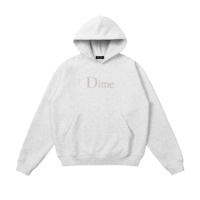DIME CLASSIC LOGO HOODIE ASH
